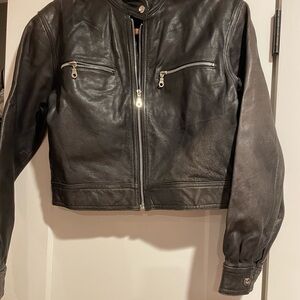 Women’s leather jacket